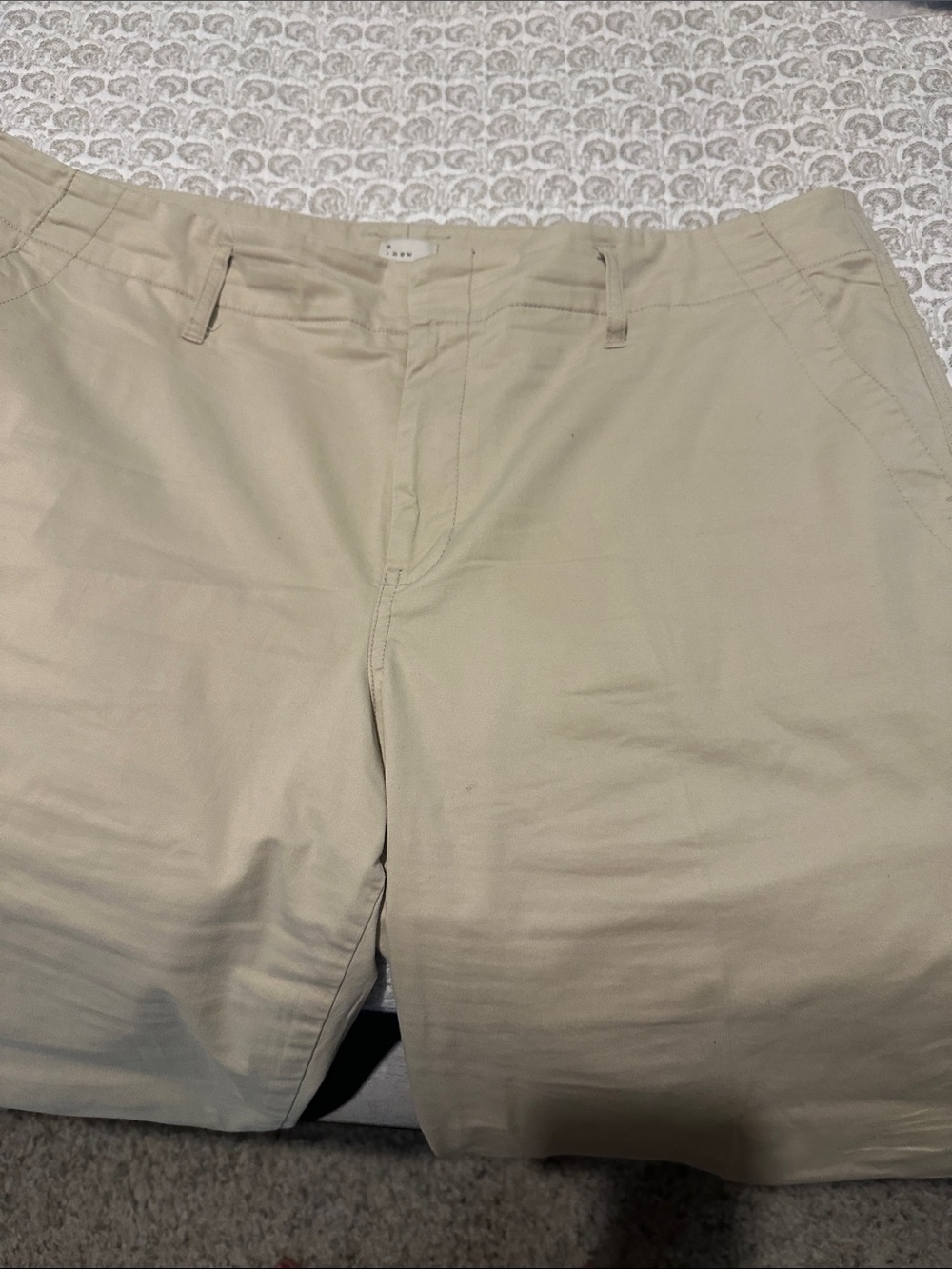 a new day Men's Beige Khaki Chino Pants